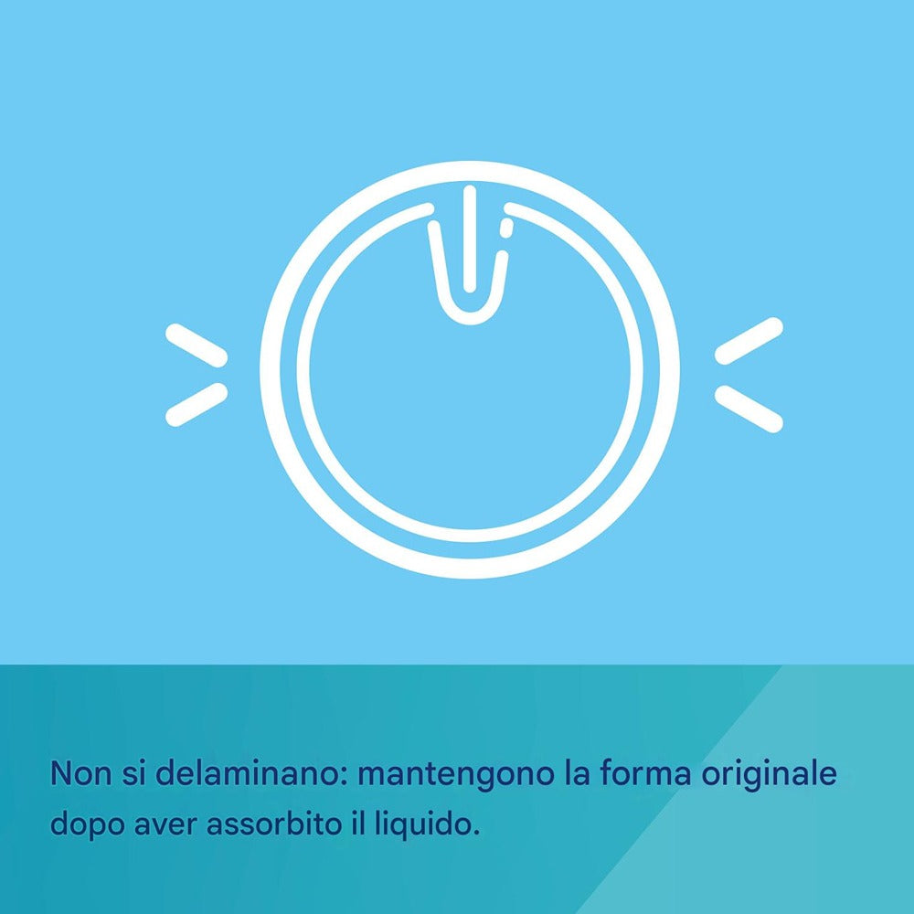 Coppette Assorbilatte Monouso Traspiranti a Forma 3D 140 Pezzi