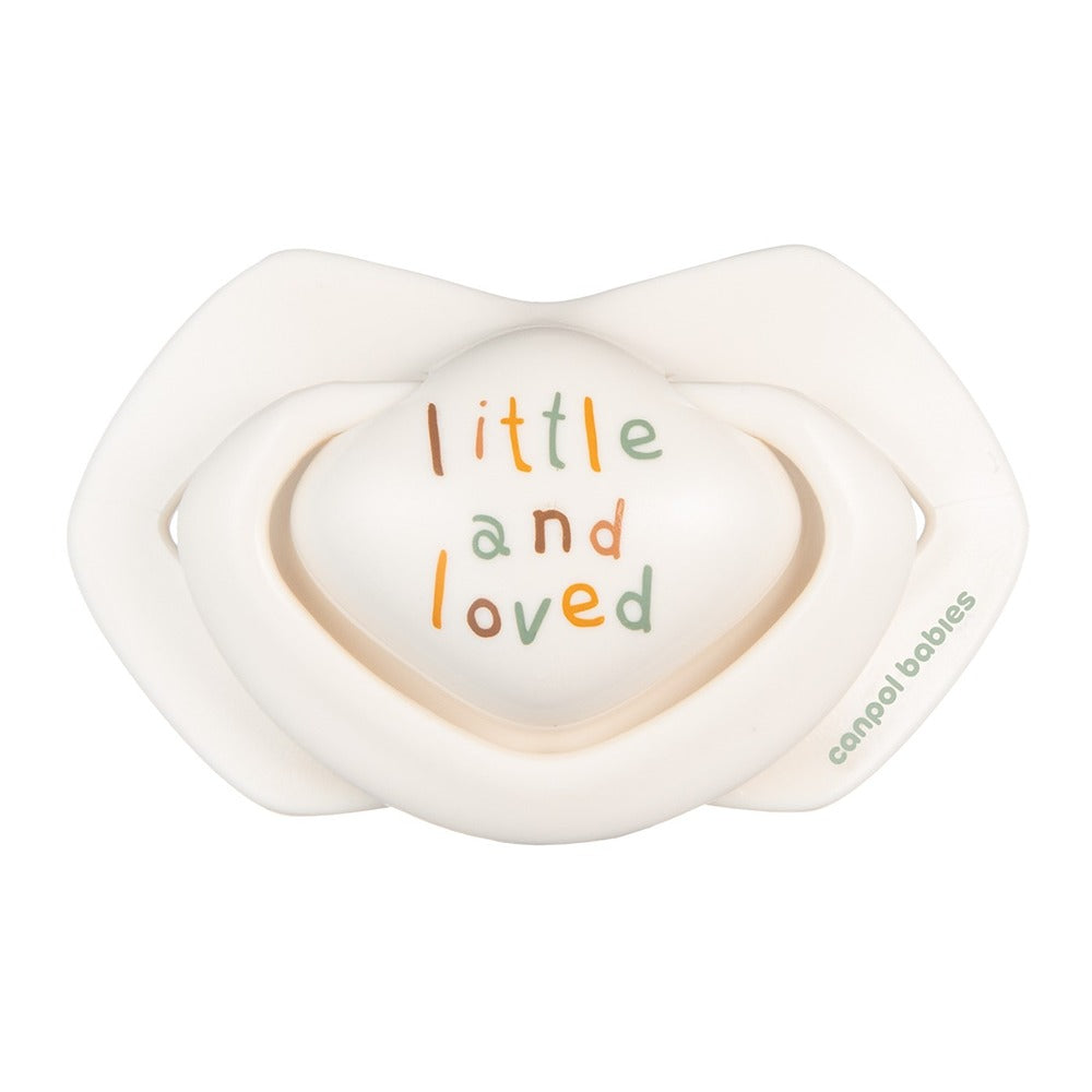 Sucette en silicone Light Touch 18 mois et plus, motif oie symétrique, lot de 2