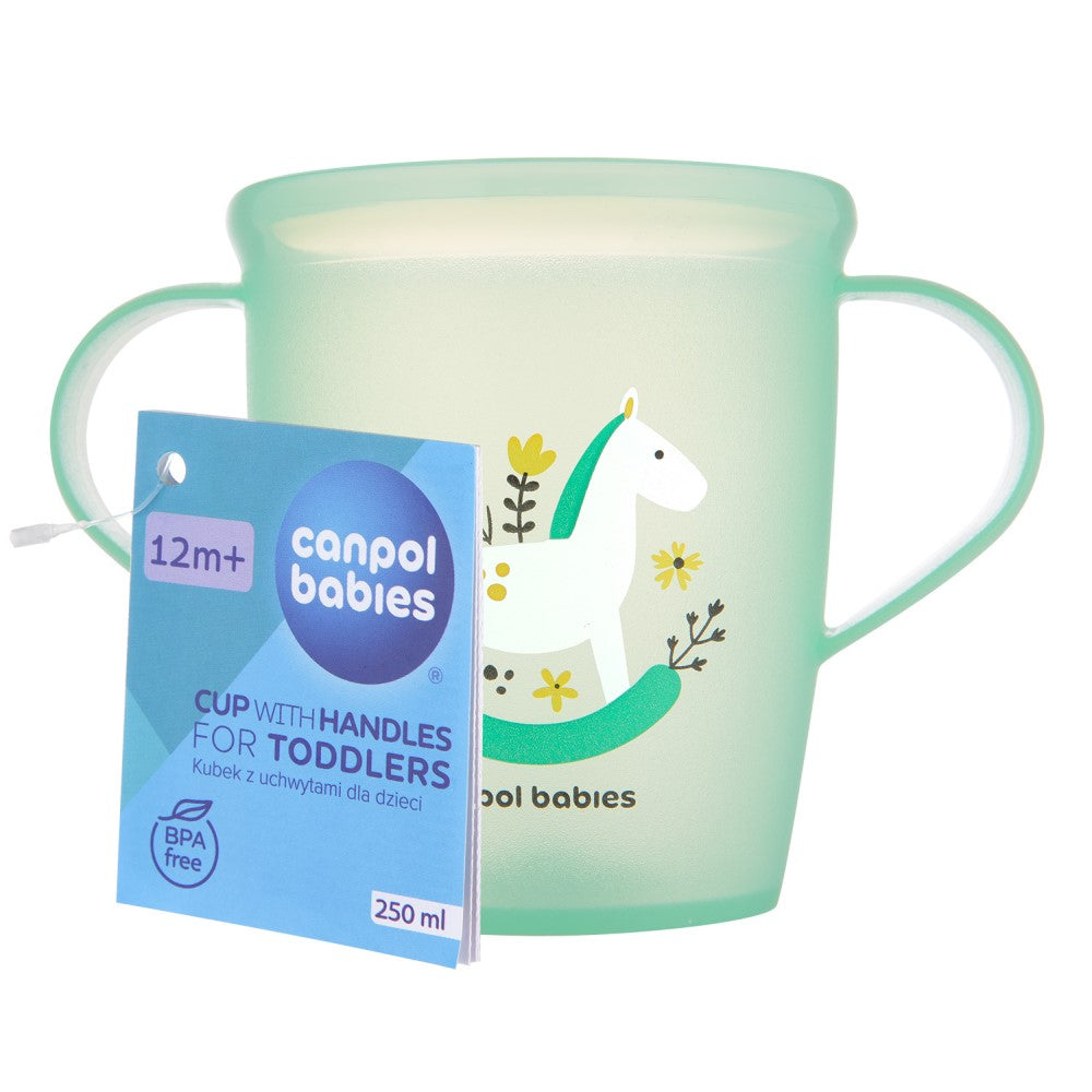 Tazza con Maniglie per Bambini 250 ml Toys Verde