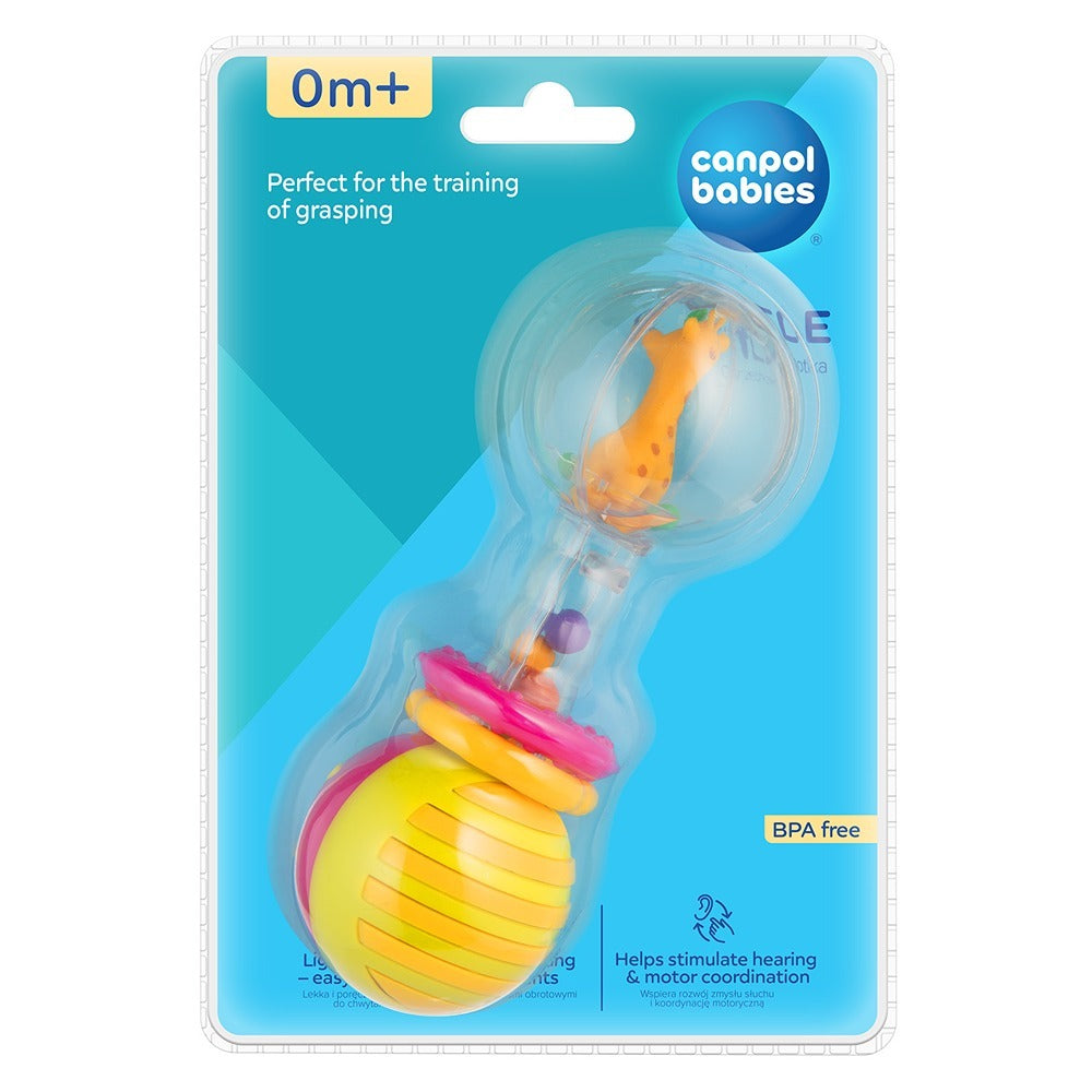 Sonaglio con Palline Giallo