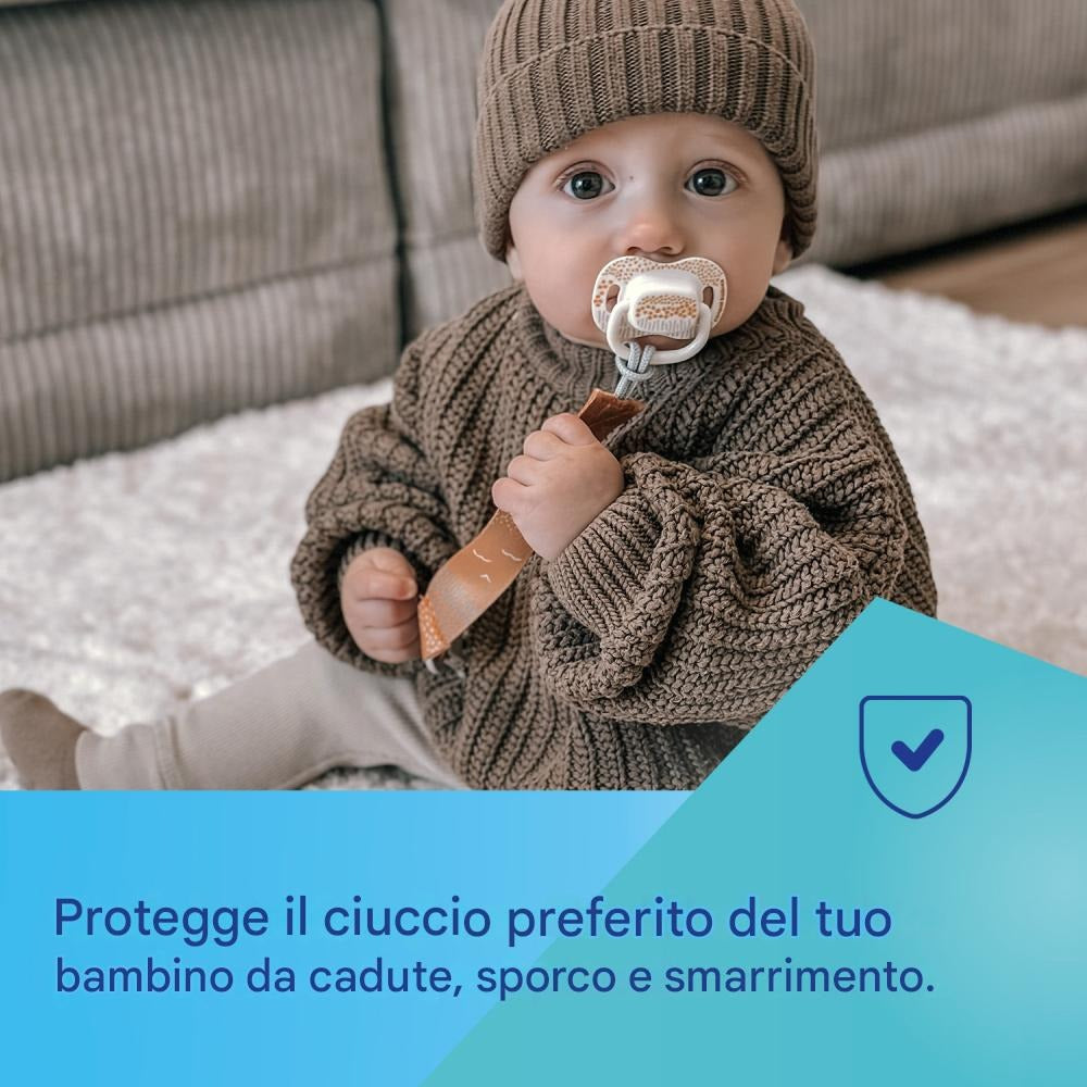 Portaciuccio Clip Mountains Giallo