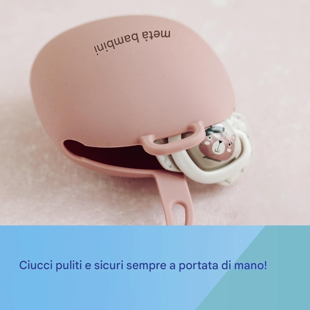 Portasucchietto in Silicone Grigio