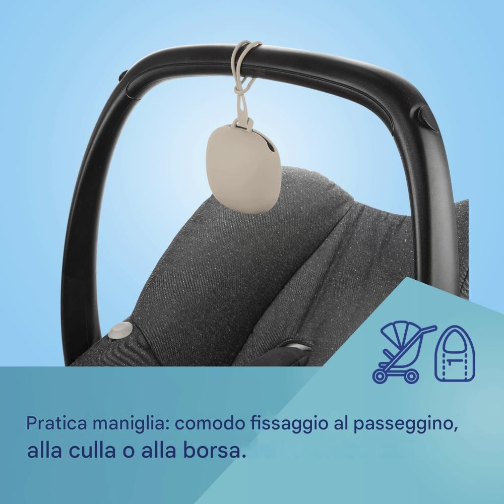 Portasucchietto in Silicone Grigio