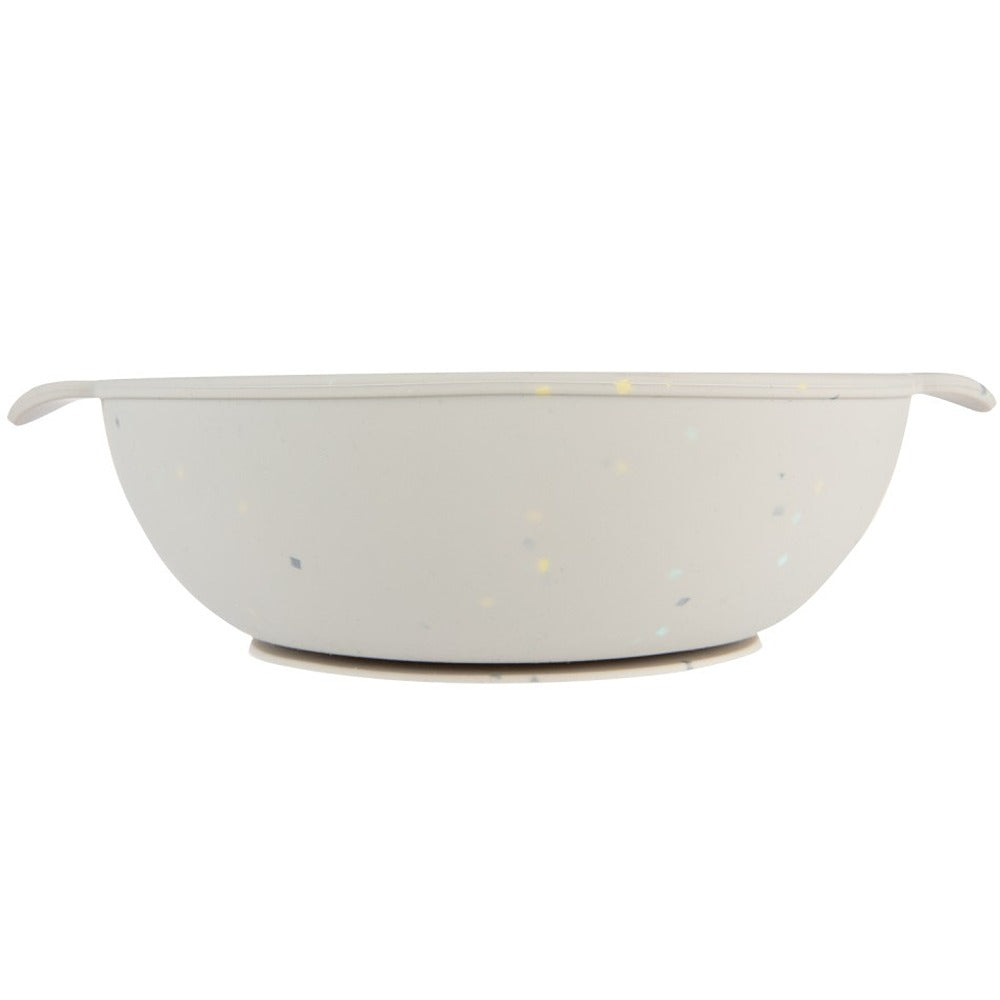 Bol en silicone à 3 compartiments avec ventouse 360 ml Gris