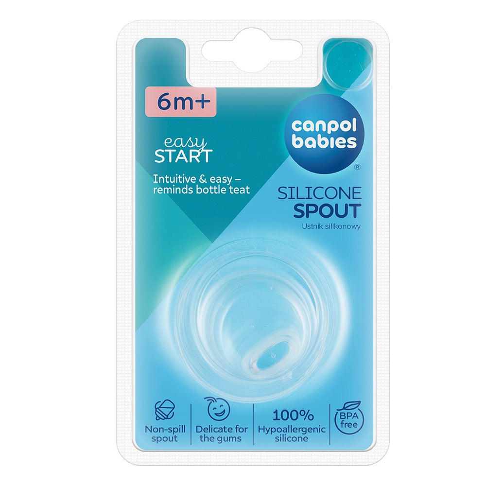 Beccuccio di Addestramento in Silicone per Biberon a Collo Largo 1 pezzo