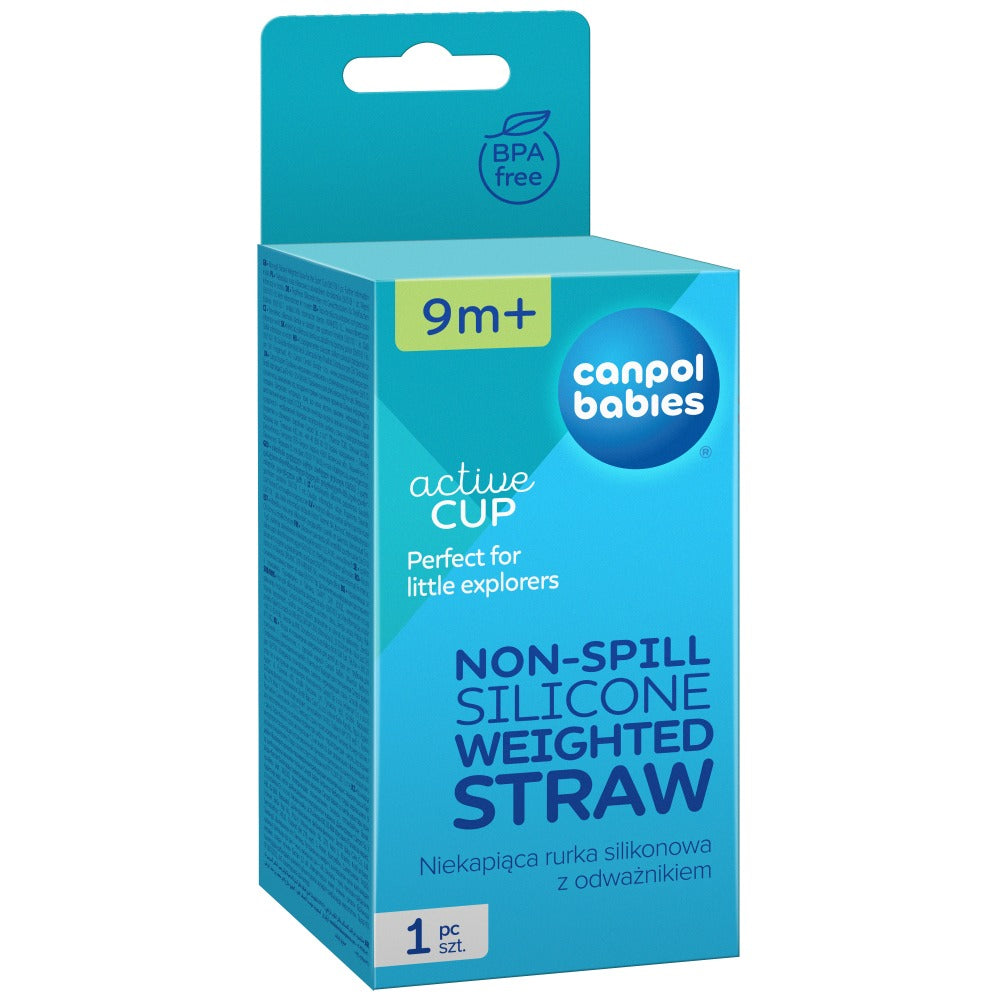 Cannuccia Anti-Goccia in Silicone con Peso