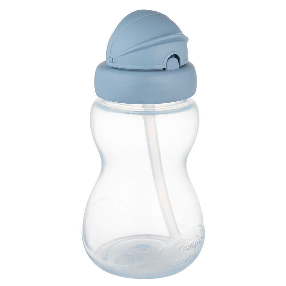 Sport Cup con Cannuccia in Silicone Flip-Top 270 ml Blu