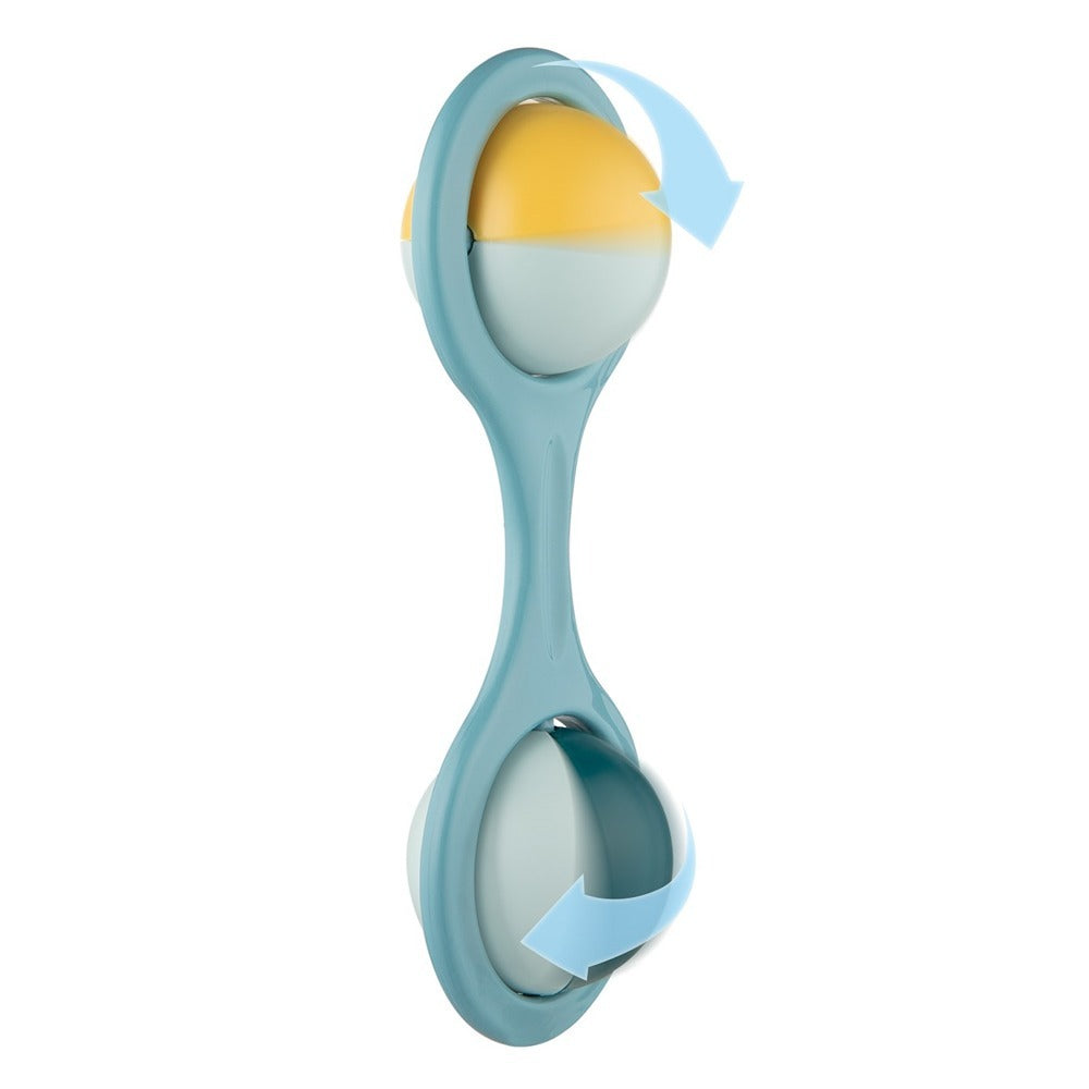 Sonaglio con Elementi Rotanti Barbell Turchese