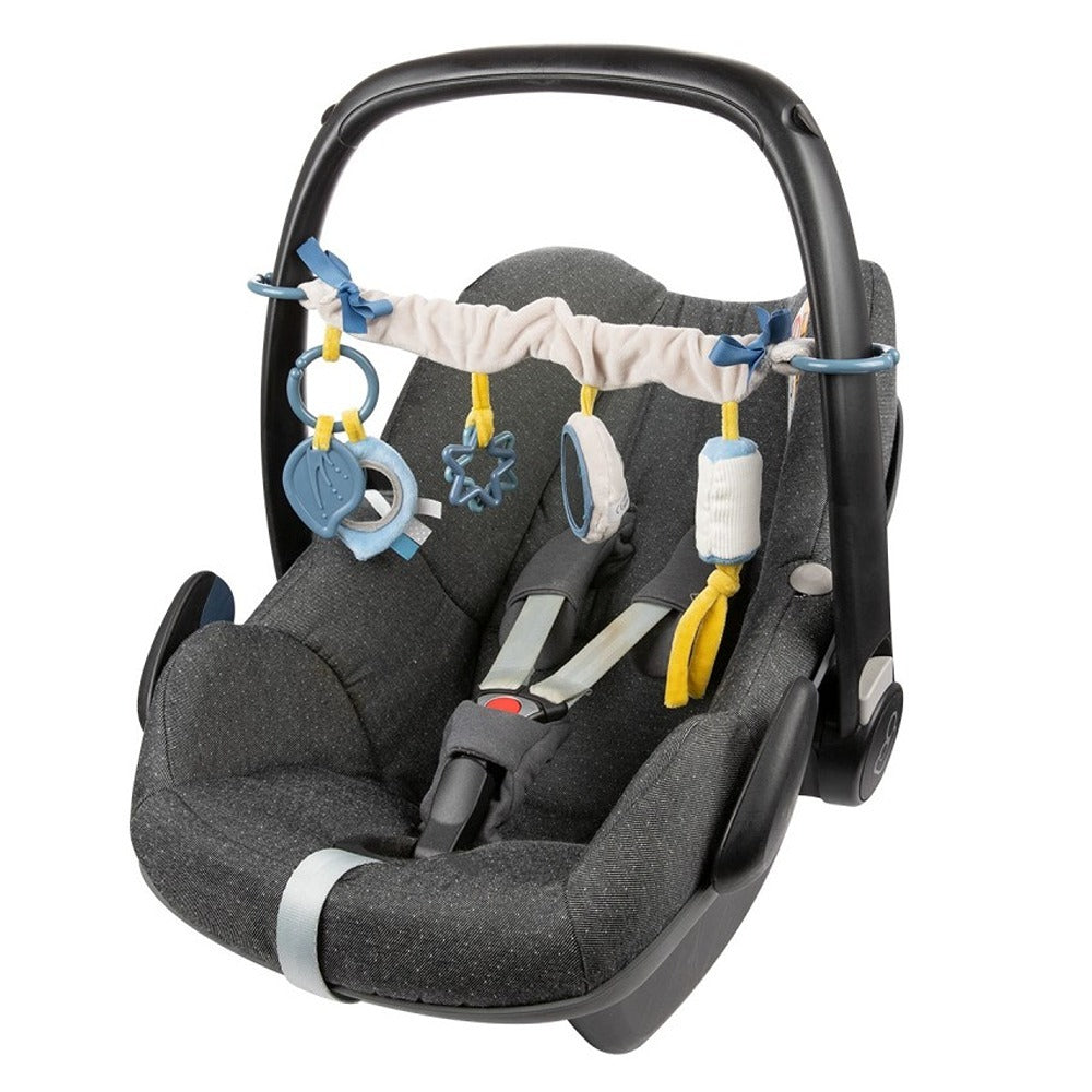 Giocattolo Sensoriale per Passeggino Pastel Friends Grigio