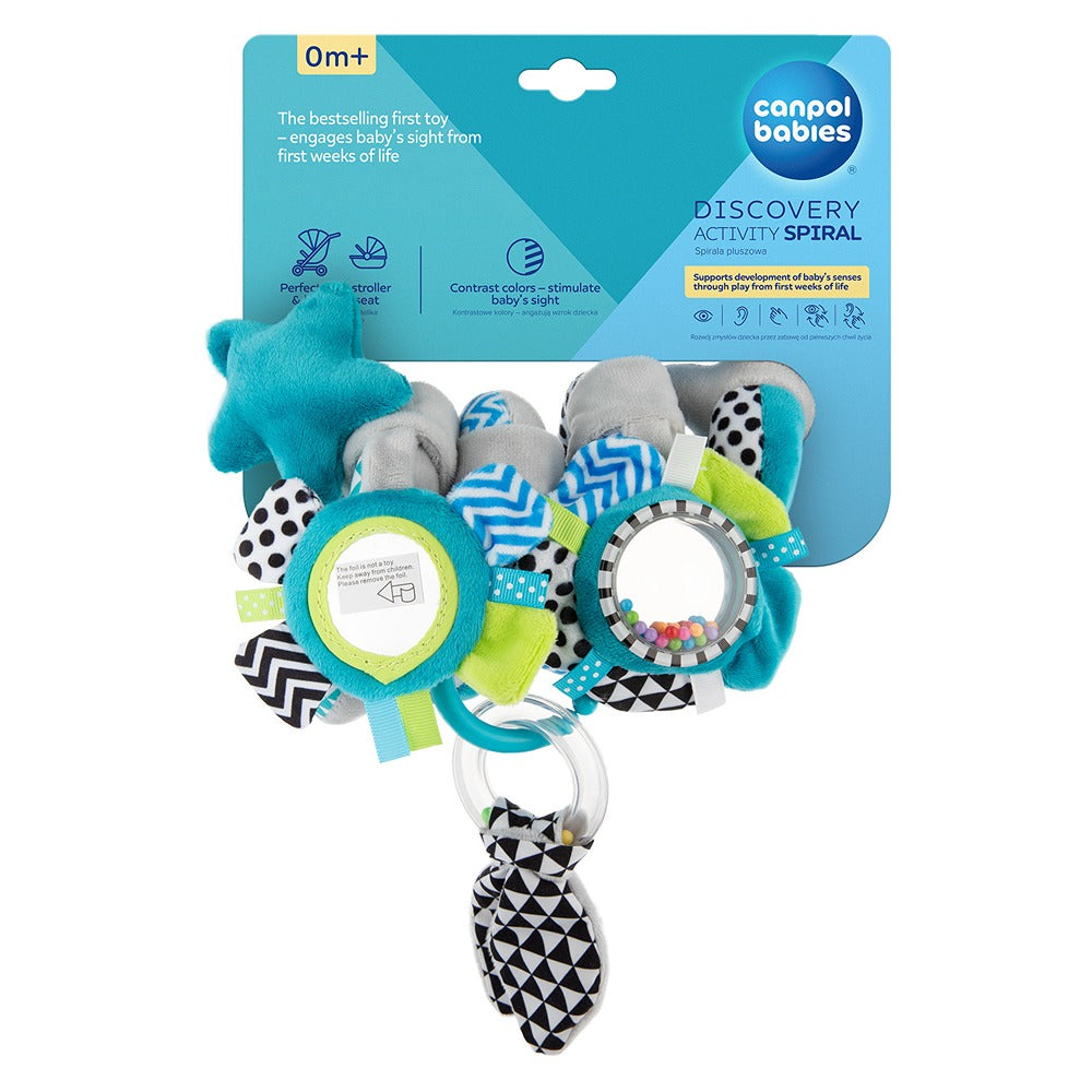 Spirale Interattiva Zigzag Blu