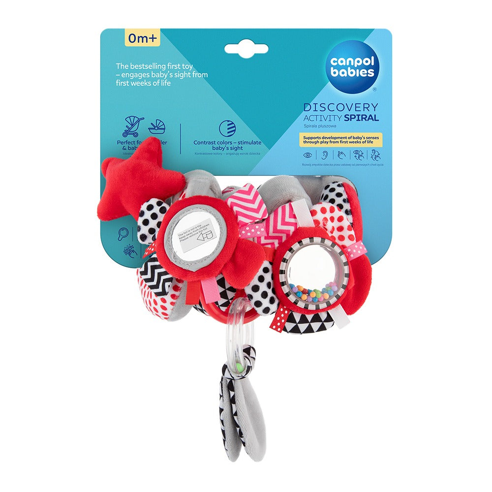 Spirale Interattiva Zigzag Rossa