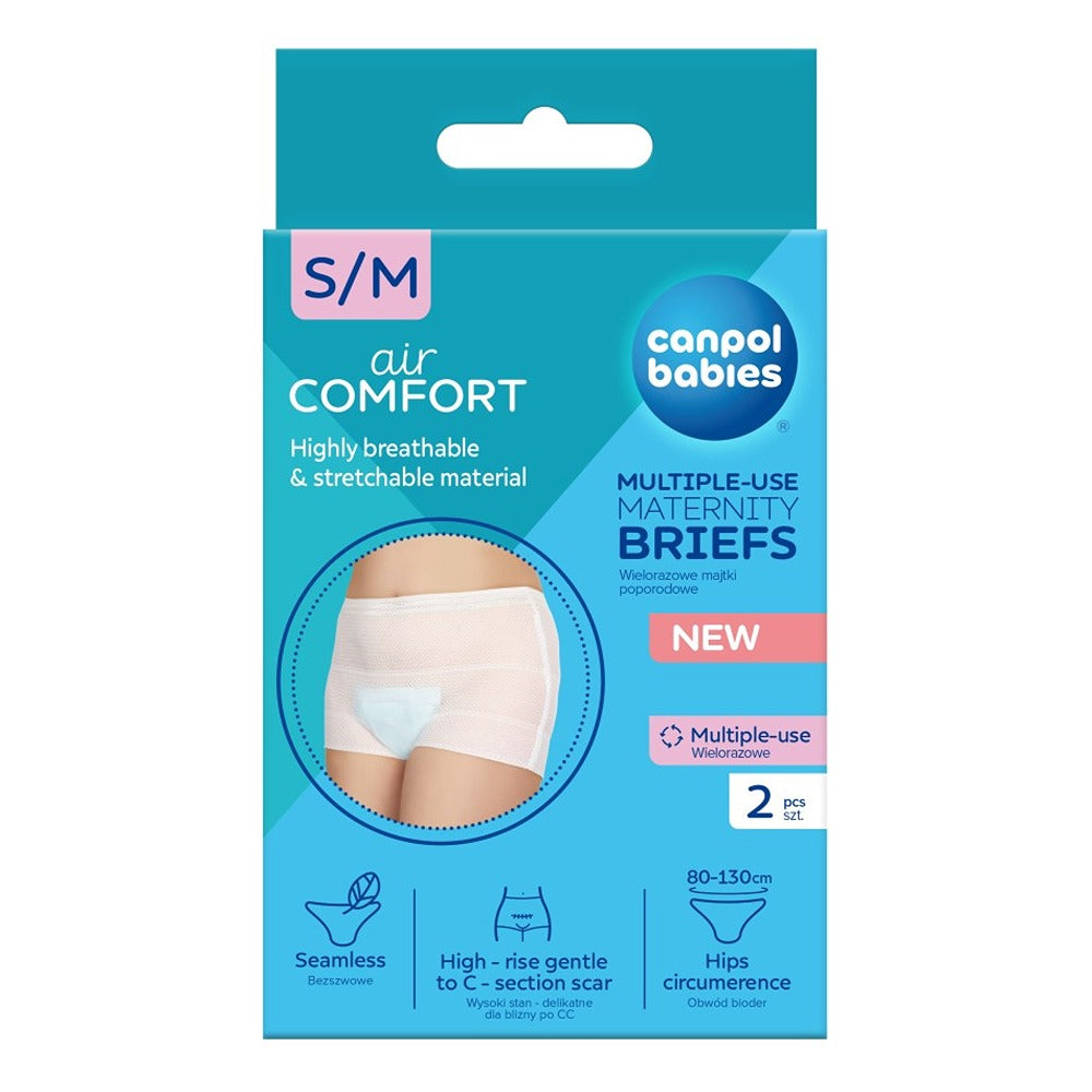 Slip Premaman in Rete Multiuso 2 Pezzi Taglia S/M