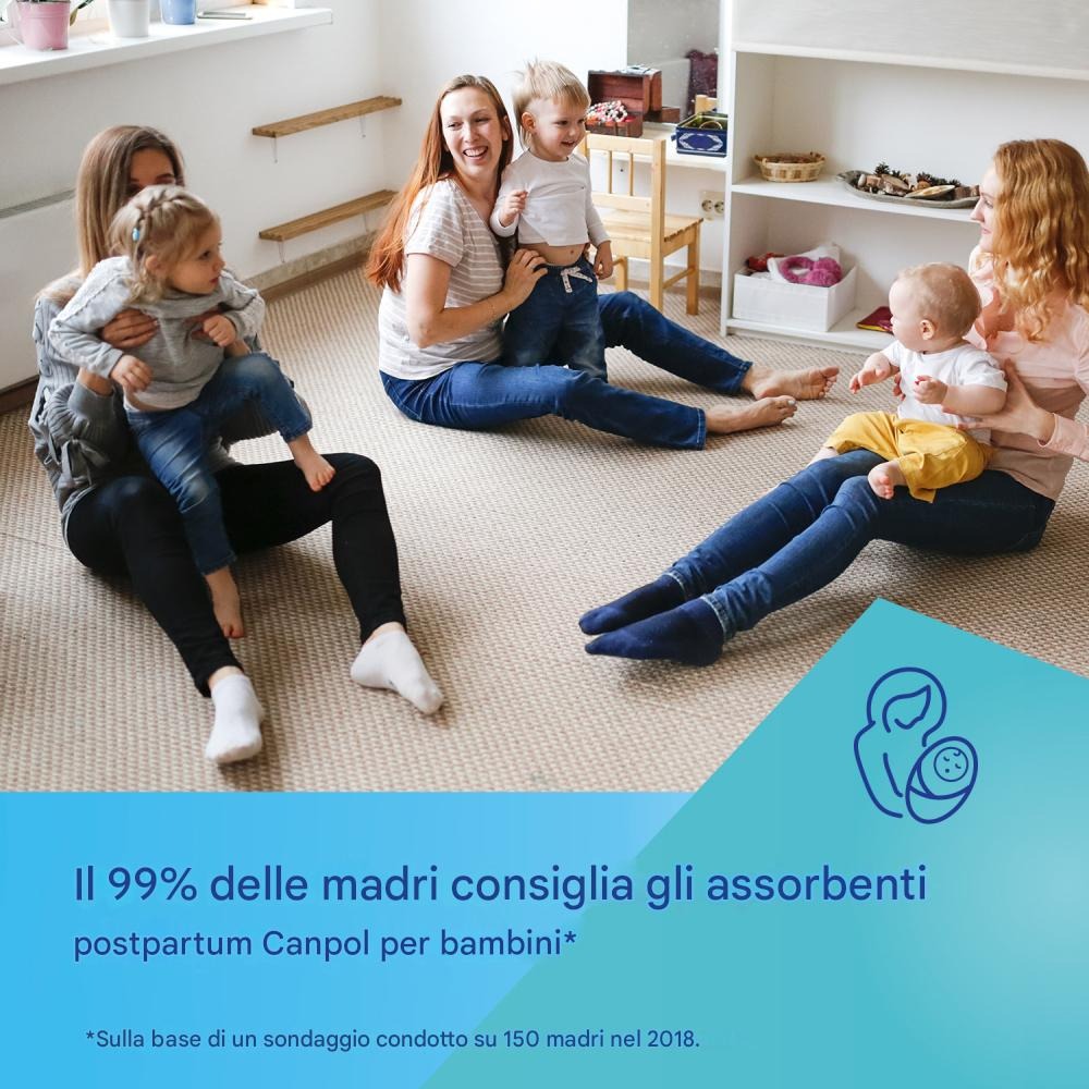 Assorbenti Traspiranti Post-Parto Notte 10 Pezzi