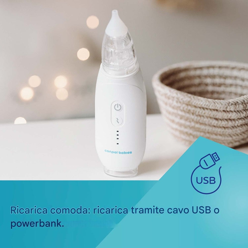 Aspiratore Nasale Elettrico Easy&Natural