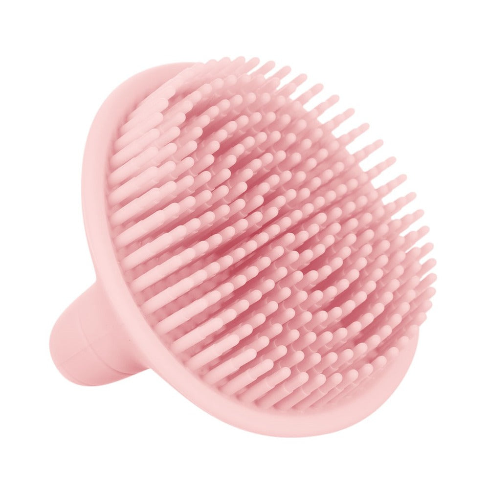 Cepillo de baño de silicona rosa