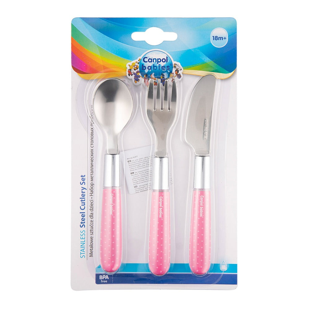 Set di Posate in Acciaio Inossidabile Rosa