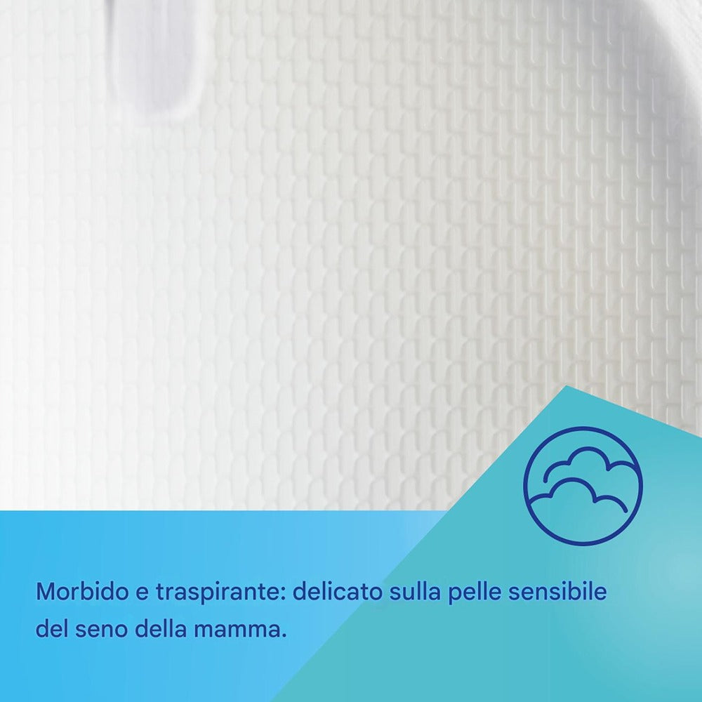 Coppette Assorbilatte Monouso Traspiranti a Forma 3D 30 Pezzi