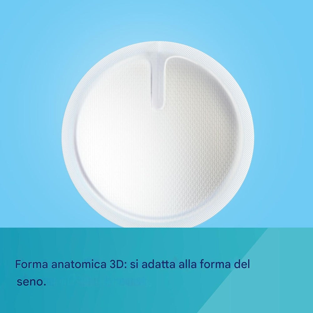 Coppette Assorbilatte Monouso Traspiranti a Forma 3D 30 Pezzi