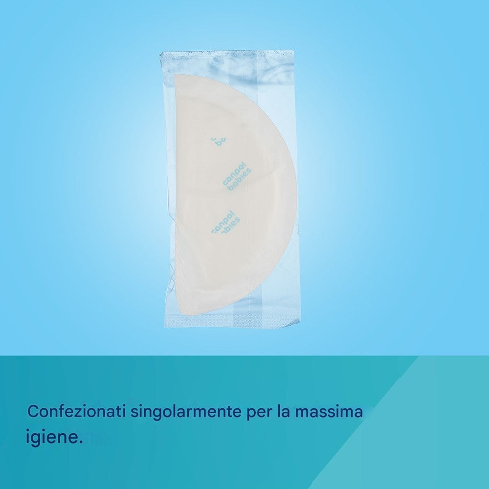 Coppette Assorbilatte Monouso Traspiranti a Forma 3D 30 Pezzi