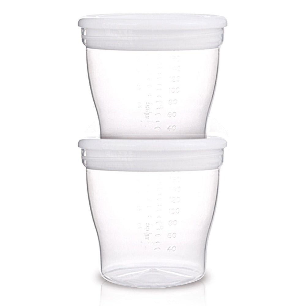 Contenitori per Latte Materno & Cibo 180 ml 4 Pezzi