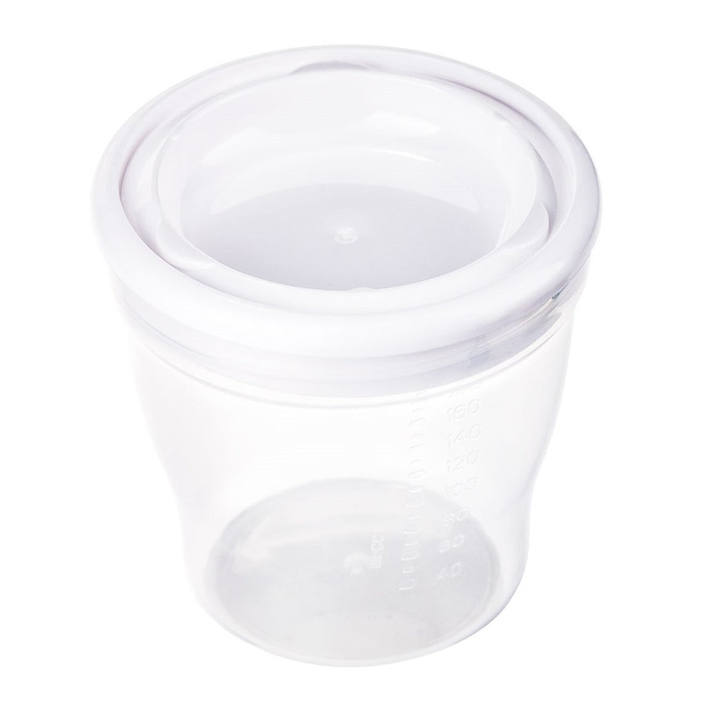 Contenitori per Latte Materno & Cibo 180 ml 4 Pezzi