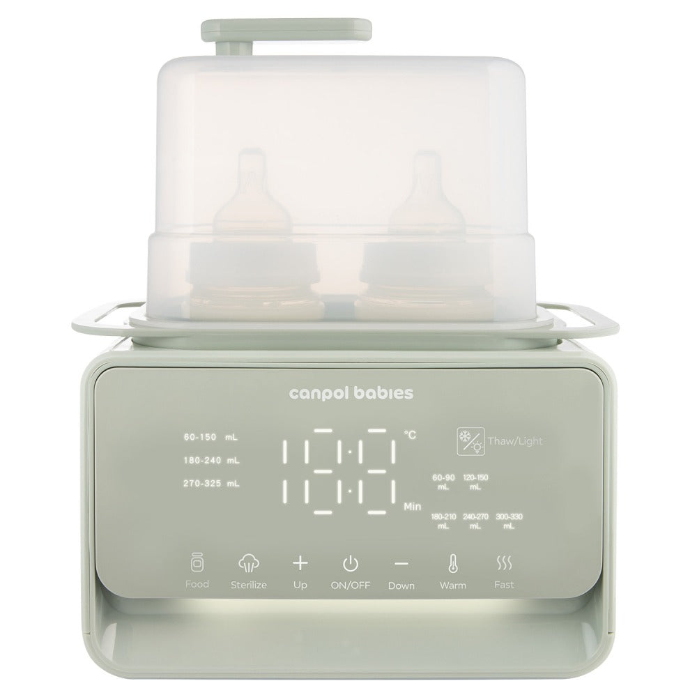 Scaldabiberon & Sterilizzatore 7 in 1 con Termostato E Lampada