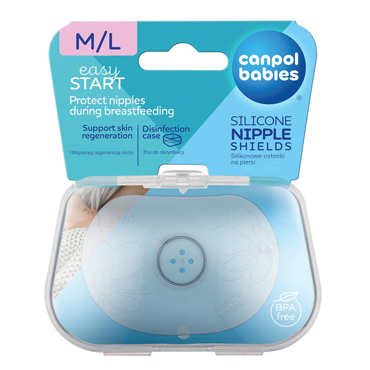 Protezioni per Capezzoli in Silicone EasyStart M/L 2 Pezzi
