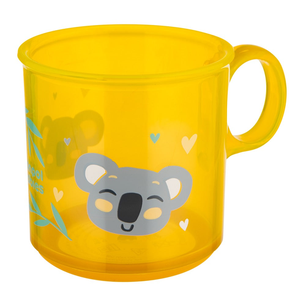 Tazza Antiscivolo 170 ml Exotic Animals Gialla