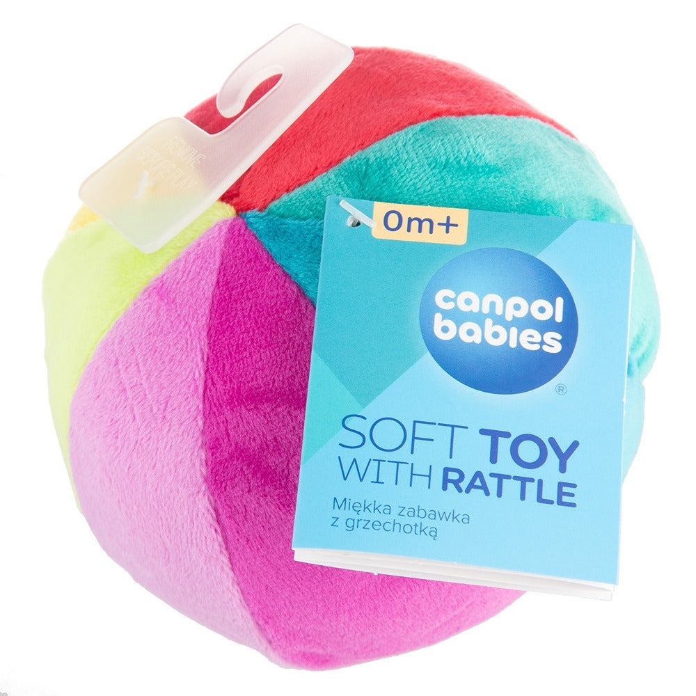 Palla Morbida con Campanello Colori Assortiti