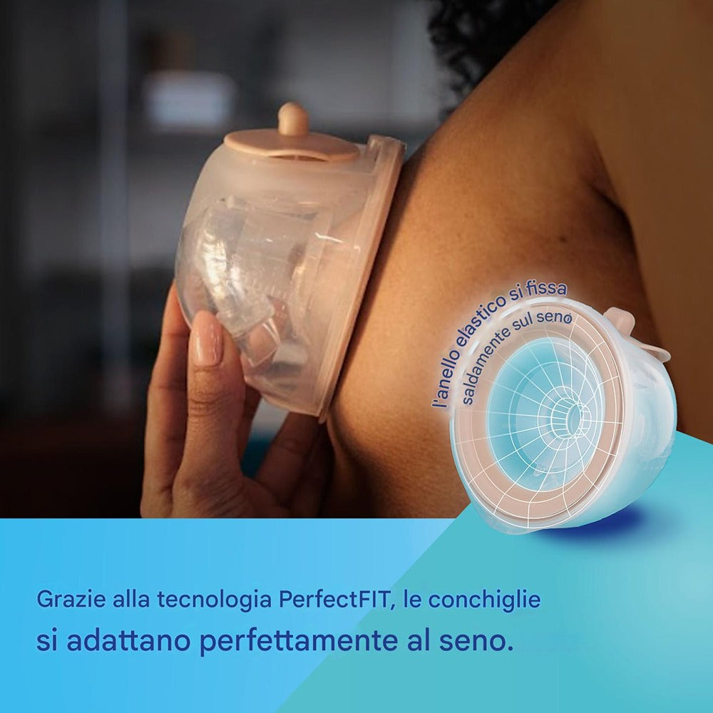 Tiralatte Doppio Indossabile nel Reggiseno