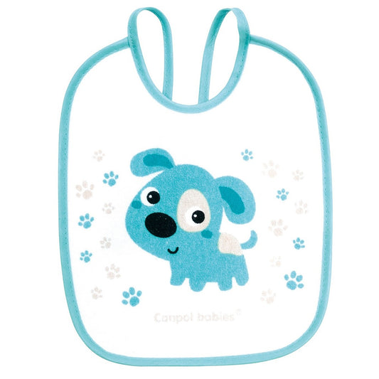 Set di Bavaglini Impermeabili in Cotone Bunny&Company 3 Pezzi