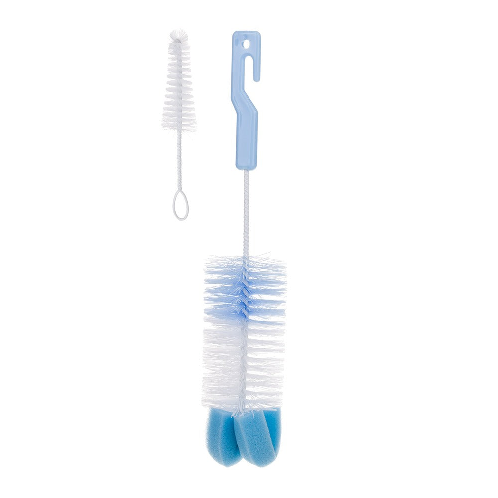 Scovolino per Biberon E Tettarelle con Spugna Blu