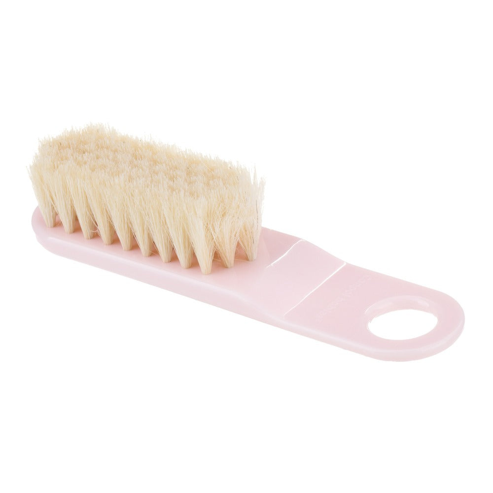 Set Spazzola E Pettine con Setole Naturali Morbide Rosa