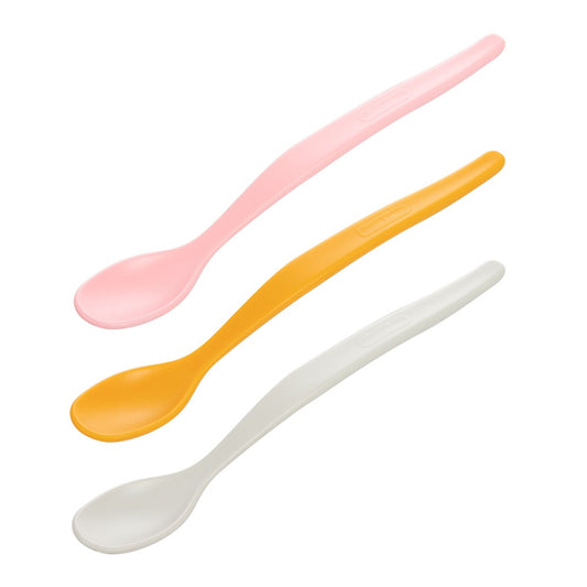 Set di Cucchiai per la Prima Pappa 3 Pezzi Rosa
