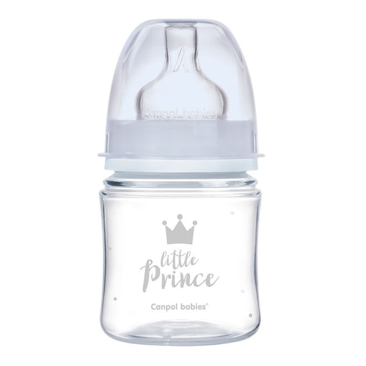 Biberon Anti-Colica a Collo Largo 120 ml PP Easy Start Royal Baby Blu
