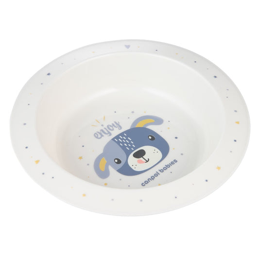 Ciottola di Plastica per Bambini 270 ml Cute Animals Blu