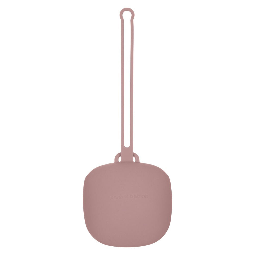 Portasucchietto in Silicone Rosa