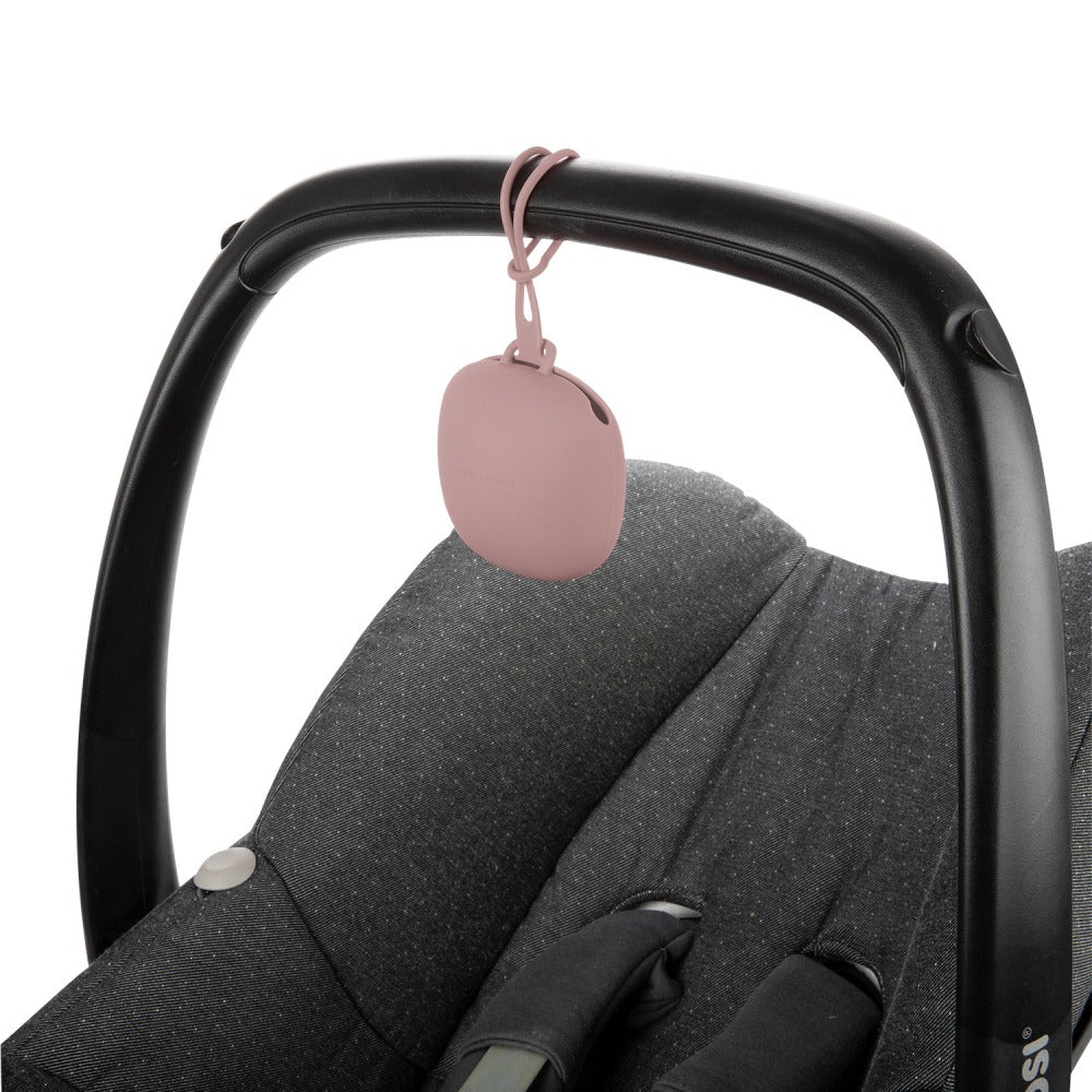 Portasucchietto in Silicone Rosa