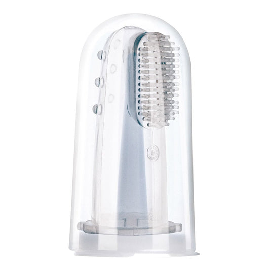 Spazzolino in Silicone con Cusatodia per Gengive & Denti