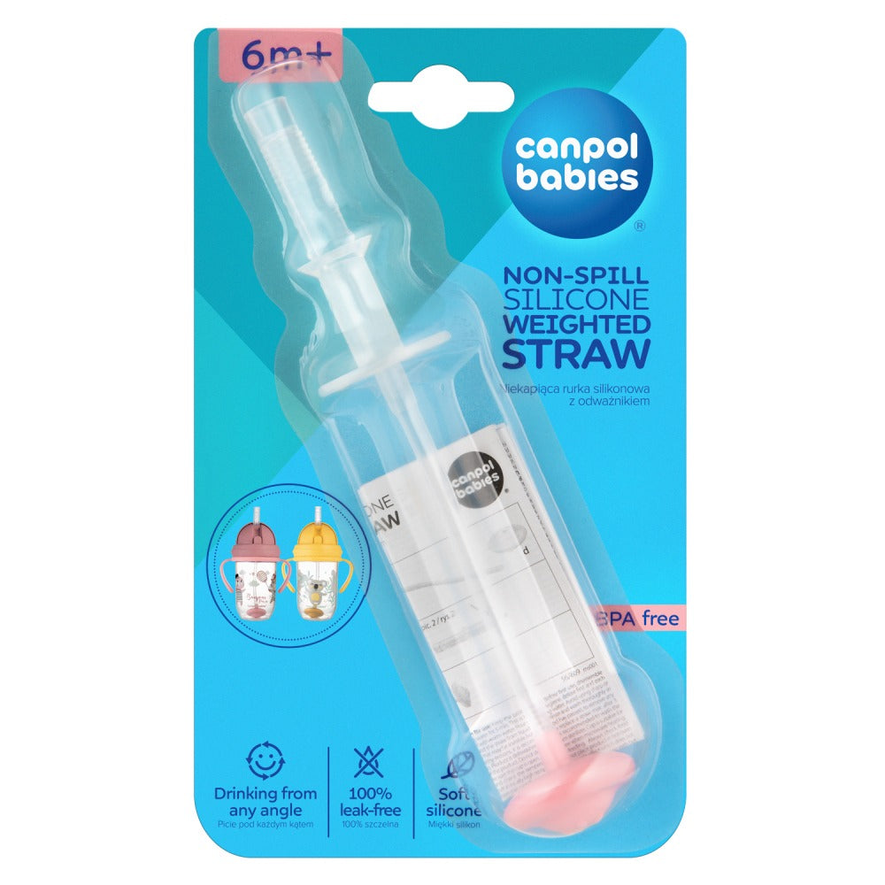 Cannuccia Anti-Goccia in Silicone Appesantita Rosa Compatibile con Tazze 3.56/606 E 3.56/607