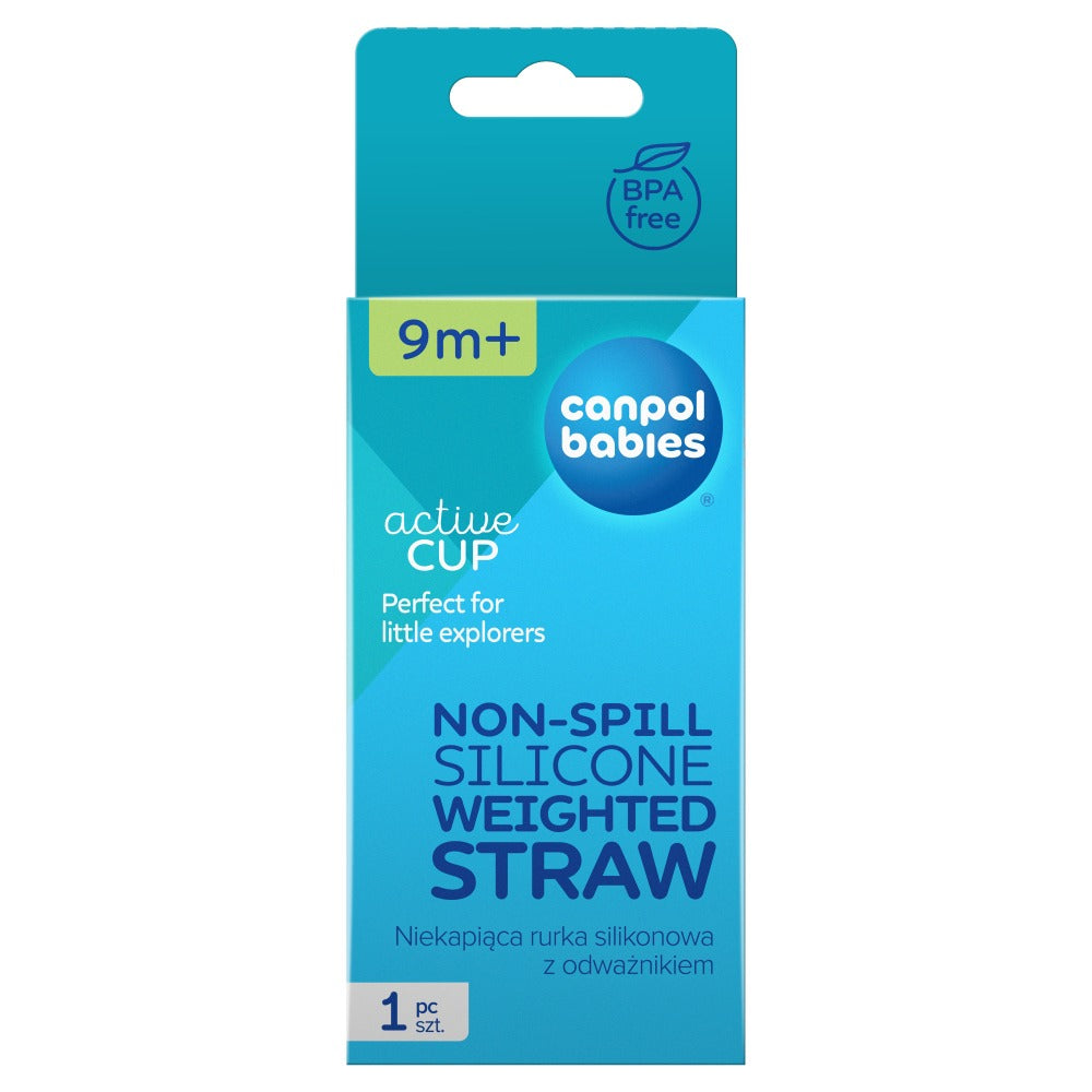 Cannuccia Anti-Goccia in Silicone con Peso