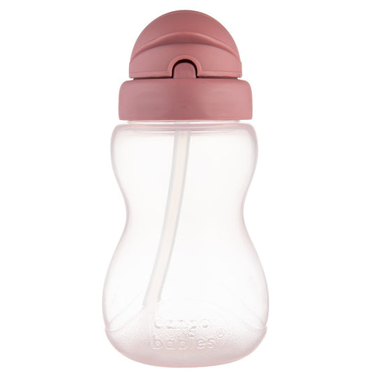 Sport Cup con Cannuccia in Silicone Flip-Top 270 ml Rosa