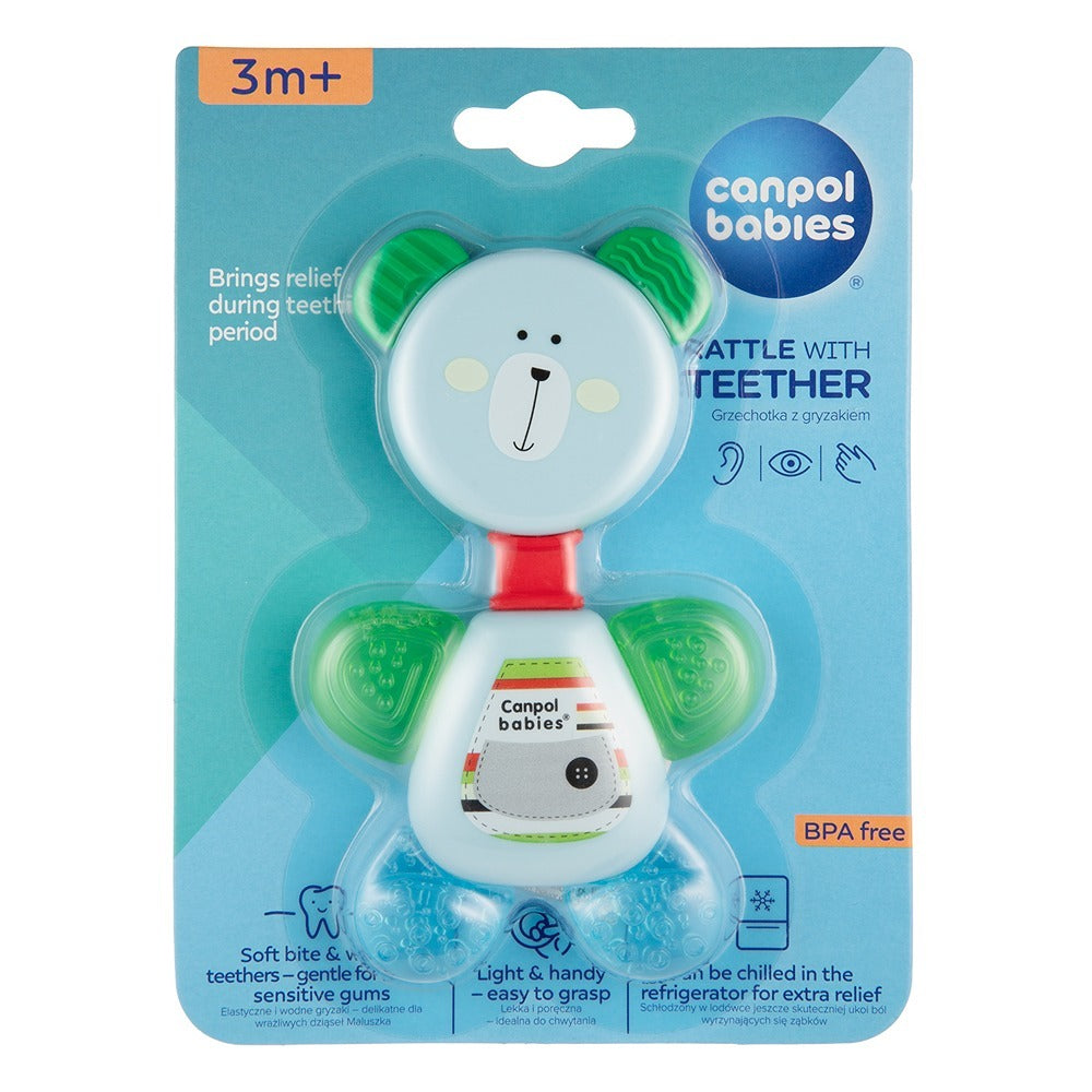 Massaggiagengive con Sonaglio Orso Blu
