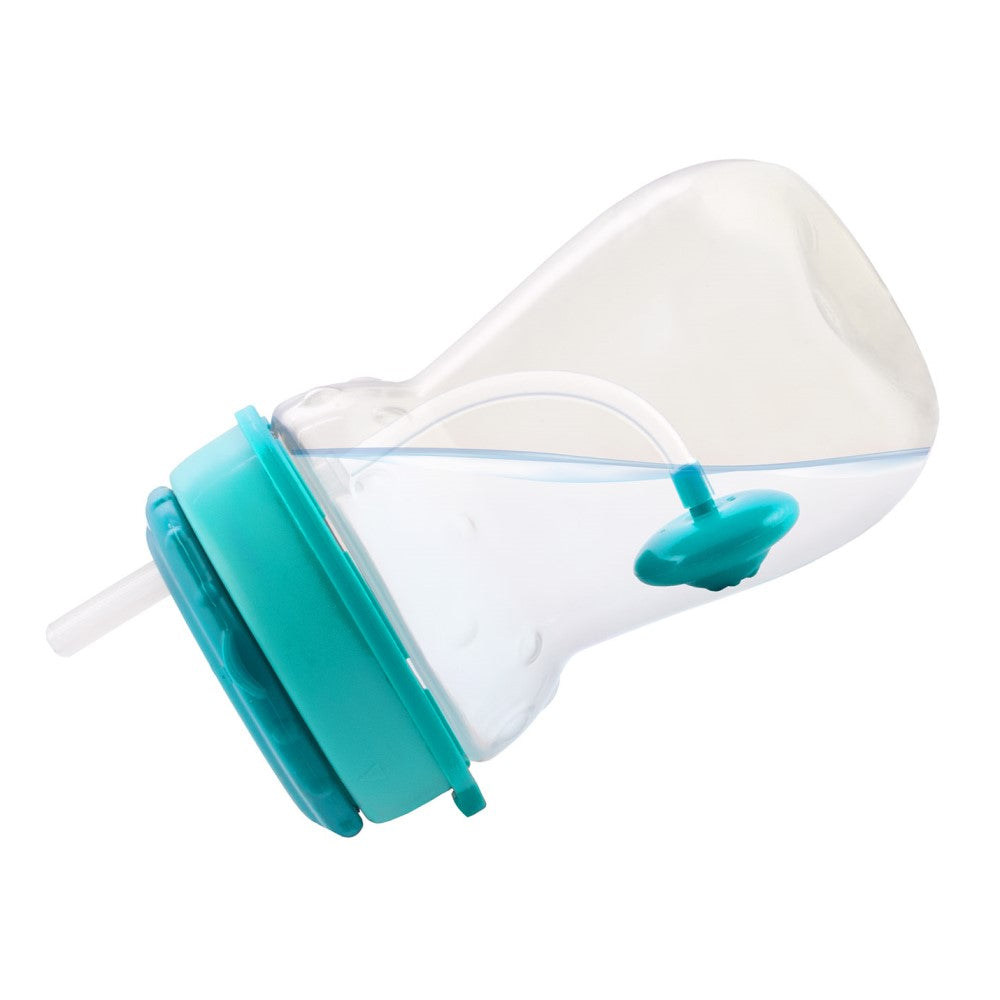 Sport Cup con Cannuccia con Peso Flip-top 350 ml Blu