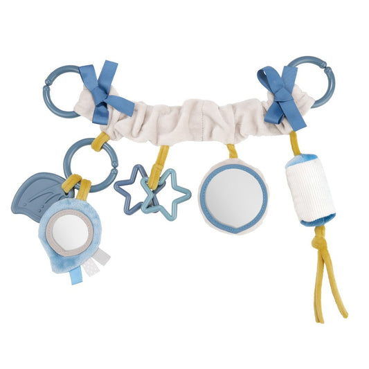Giocattolo Sensoriale per Passeggino Pastel Friends Grigio