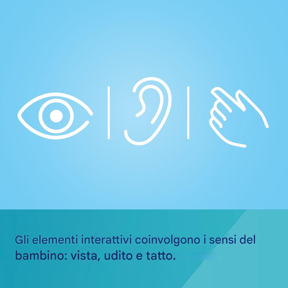 Palla Sensoriale con Sonaglio E Squeaker BabiesBoo