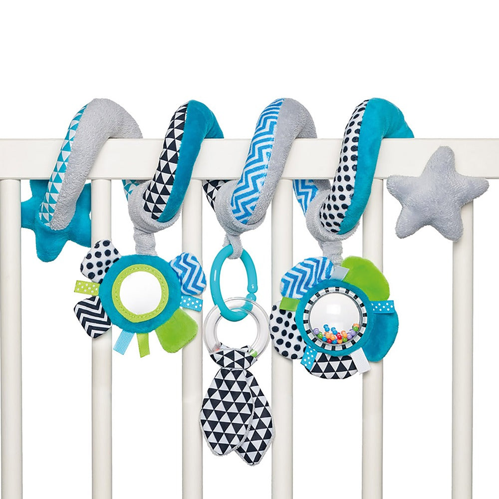 Spirale Interattiva Zigzag Blu