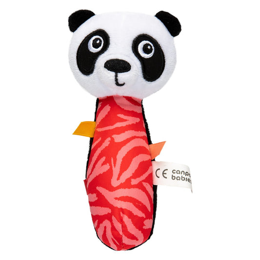 Giocattolo Sensoriale Morbido con Cigolio BabiesBoo Panda