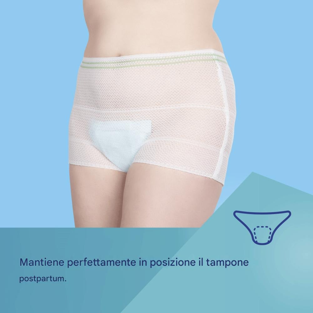 Slip Premaman in Rete Multiuso 2 Pezzi Taglia L/XL