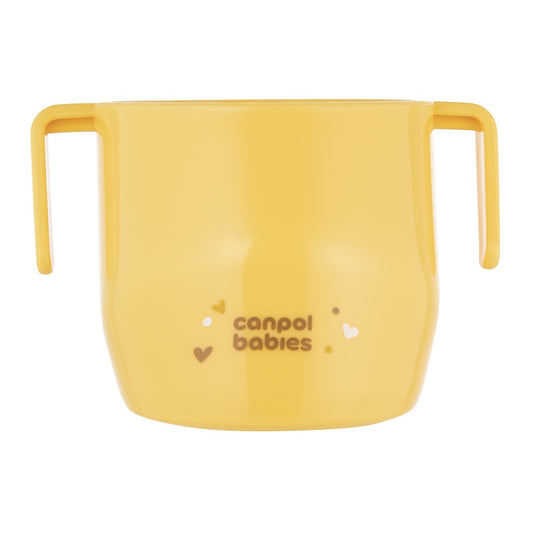 Tazza Intelligente con Manici per Insegnare ai Bambini a Bere Gialla